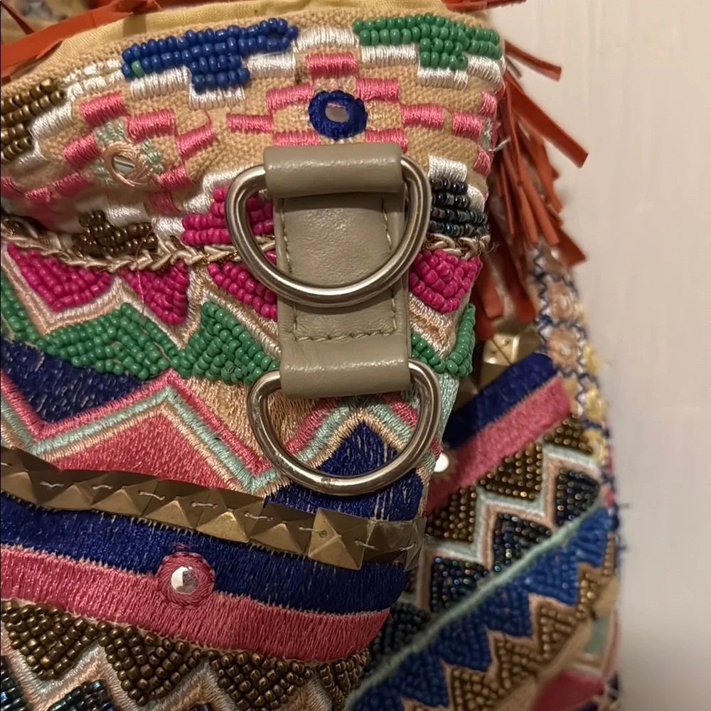Banjara Bead & Mirror Hobo Bag